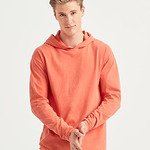 Comfort Colours Long Sleeve Hooded Tee 4900